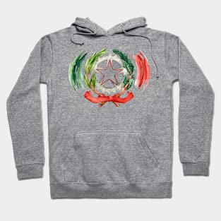 Watercolor Festa Italia Hoodie